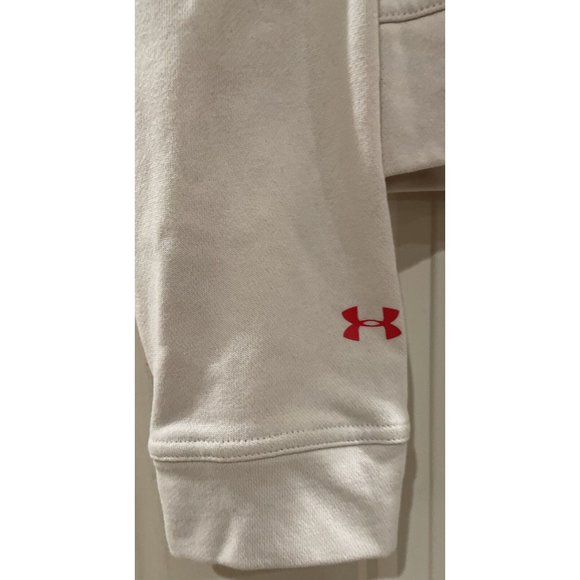 Under armour Loose Blood Sweat Respect Cropped Hoodie Pullover Oversized Sz Med - Picture 8 of 12